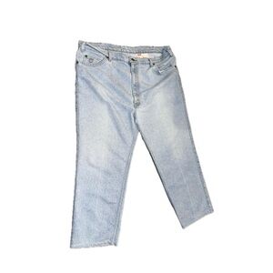 Vintage 70’s Levi’s For Men Silver Medal Jeans Light Wash Made In USA